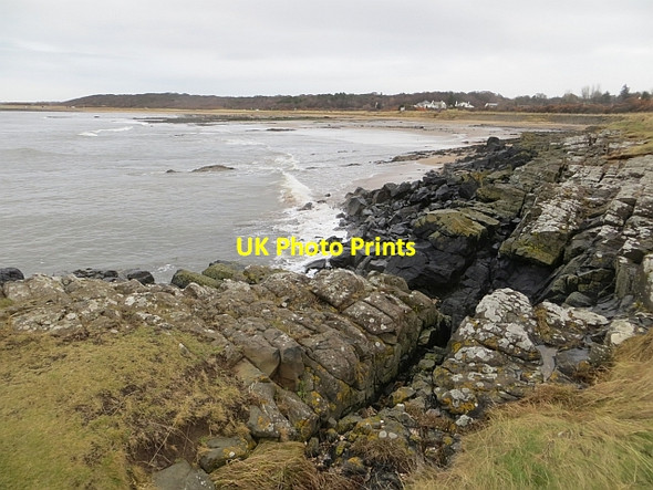 Photo 6"x4" Rocks, Longniddry Longniddry c2014