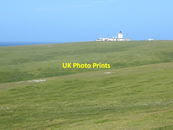 Photo 6"x4" Esha Ness lighthouse West Heogaland c2013