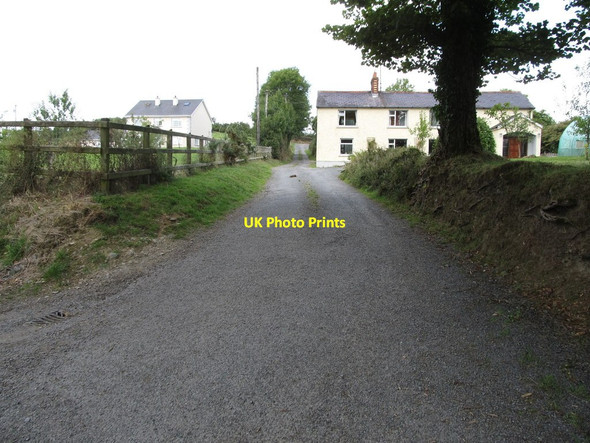 Photo 6"x4" Houses at the south-western end of the Clonraw Road Madabawn c2013