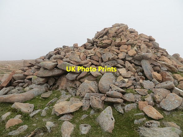 Photo 6"x4" Chambered cairn Voe\/HU3381 c2013