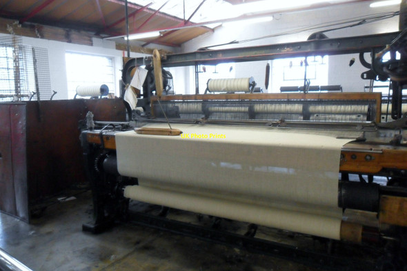 Photo 6"x4" Loom, Woollen Mill, Trefriw Llanrwst c2013