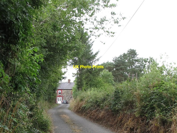 Photo 6"x4" Farmhouse on the back road from Corraneary Canningstown c2013