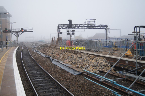 Photo 6"x4" Extending platform 7 Reading c2013
