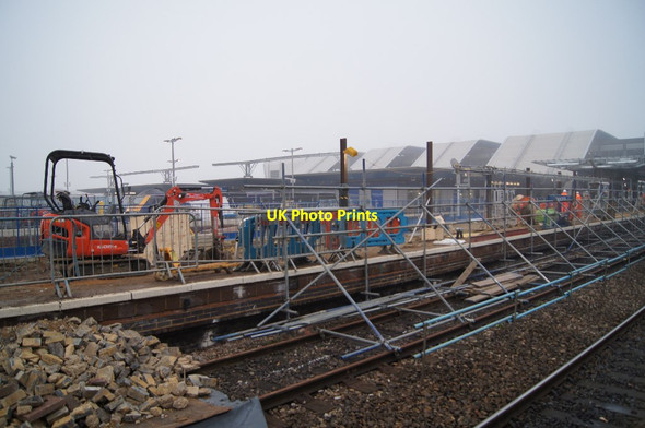 Photo 6"x4" A closed platform 3 Reading c2013