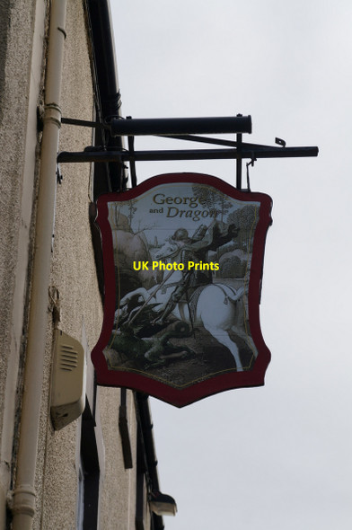 Photo 6"x4" George and Dragon, Conwy Conwy c2014 P1