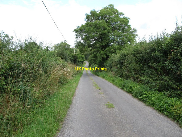 Photo 6"x4" Minor road east of Ralaghan Cross Roads Madabawn c2013