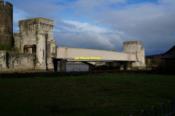 Photo 6"x4" Rail bridge over the Conwy Conwy c2014