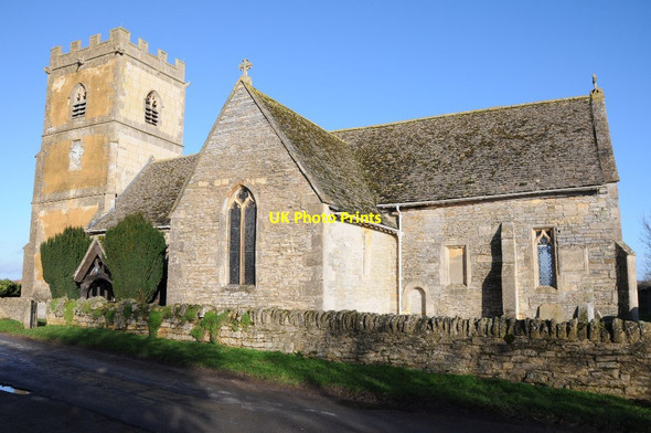 Photo 6"x4" St Catherine's Church, The Leigh Prior's Norton c2014
