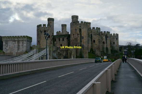 Photo 6"x4" Conwy Castle, Conwy Conwy c2014