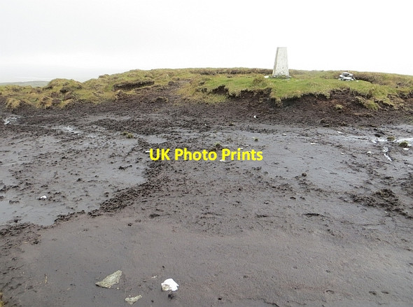 Photo 6"x4" Summit, Scalla Field East Burrafirth c2013