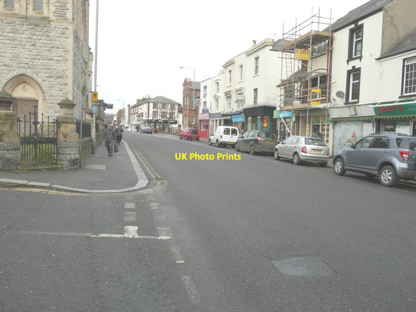 Photo 6"x4" Looking north-northwest along the High Street (A256) Dover\/TR3141 c2014