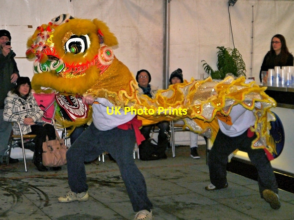 Photo 6"x4" Chinese New Year, Lion Dance Manchester c2014