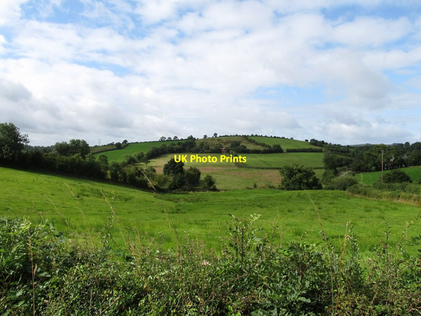 Photo 6"x4" Drumlin in the townland of Kilnacrew Canningstown c2013