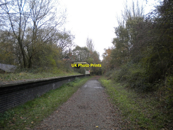 Photo 6"x4" Wombourne railway station Ounsdale c2013