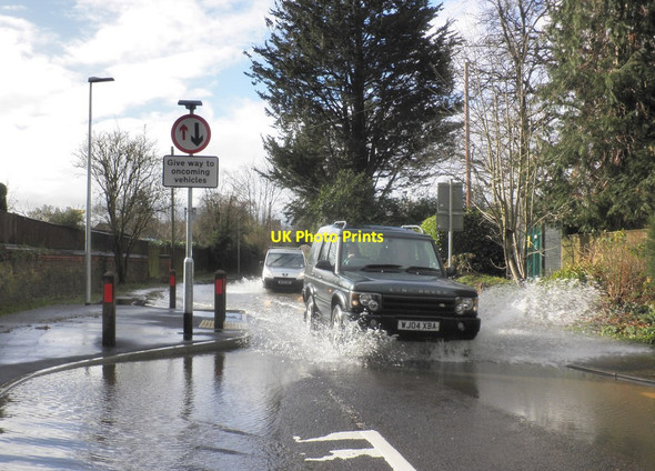 Photo 6"x4" Flooding on Manor Road, Staplegrove Taunton\/ST2324 c2014