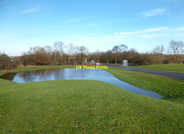 Photo 6"x4" Little Pond near the Golf Course Oxford\/SP5106 c2014
