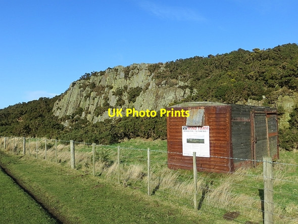 Photo 6"x4" Crags, Fawcet Hill Detchant c2014