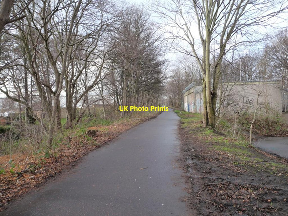 Photo 6"x4" Cycleway and footpath, west of Pilton Drive Granton c2014