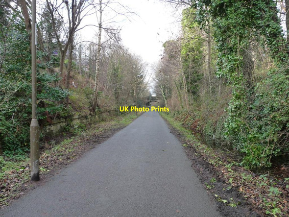 Photo 6"x4" Looking west towards South Trinity Road bridge Trinity\/NT2476 c2014