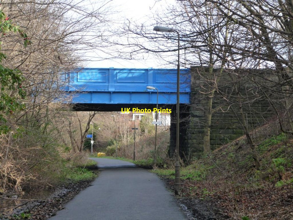 Photo 6"x4" Clark Road bridge, from the west Trinity\/NT2476 c2014