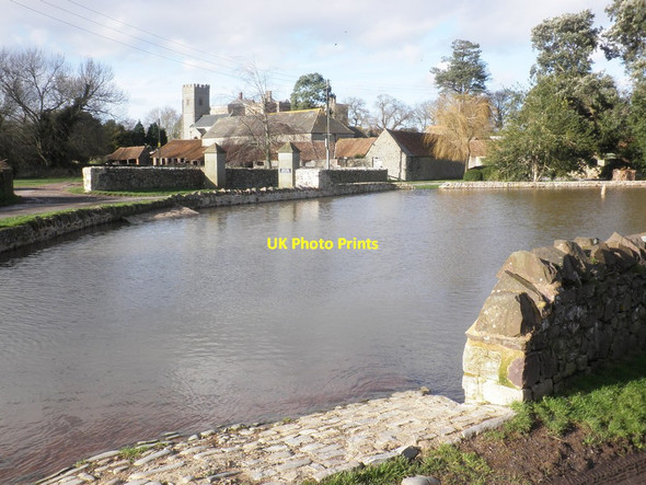 Photo 6"x4" The pond, East Quantoxhead East Quantoxhead c2014