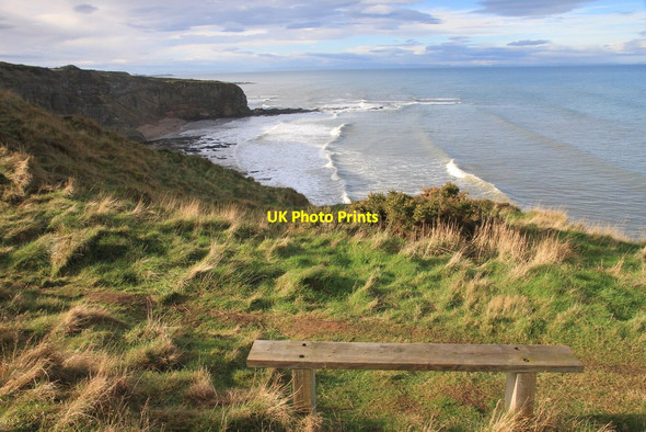 Photo 6"x4" On the Moray Coastal Trail Covesea c2014