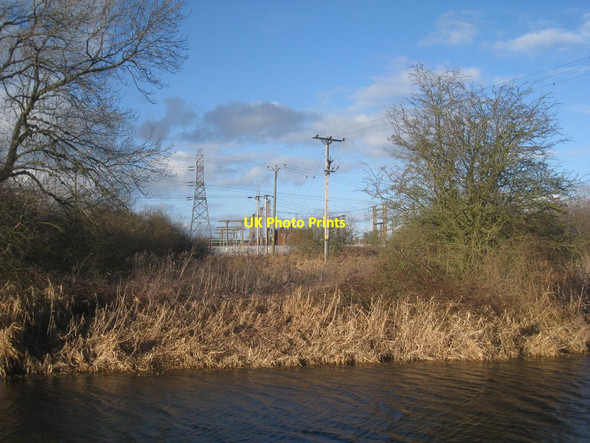 Photo 6"x4" Driffield Canal and electricity substation Driffield\/TA0258 c2014