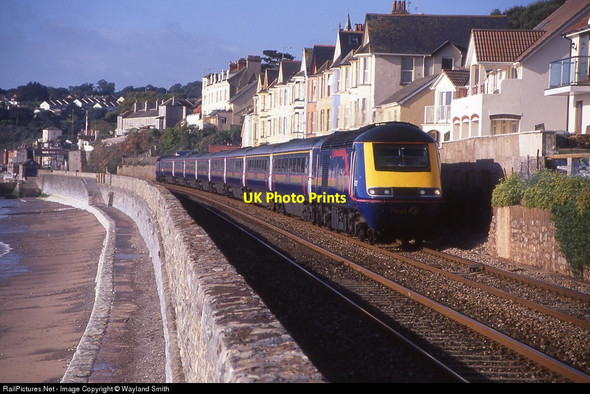 Photo 6"x4" Dawlish Sea Wall Dawlish c2005