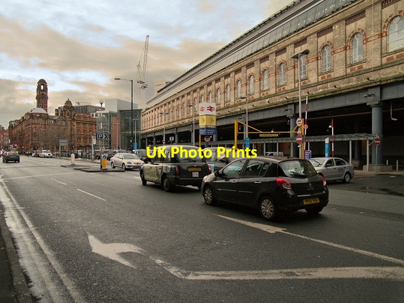 Photo 6"x4" Piccadilly Station, Fairfield Street Manchester c2014