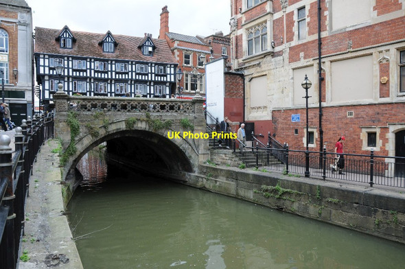 Photo 6"x4" The High Bridge Lincoln c2013 P1
