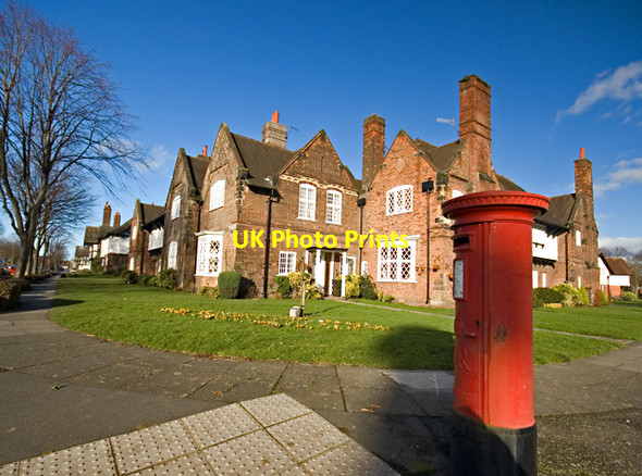 Photo 6"x4" The Causeway\/King George's Drive, Port Sunlight Bebington c2014