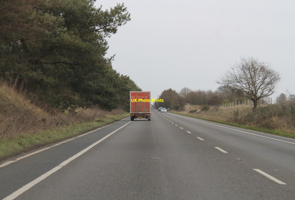Photo 6"x4" A149 Queen Elizabeth Way Leziate c2014