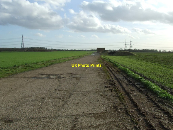 Photo 6"x4" Former Runway Clopton Corner c2014