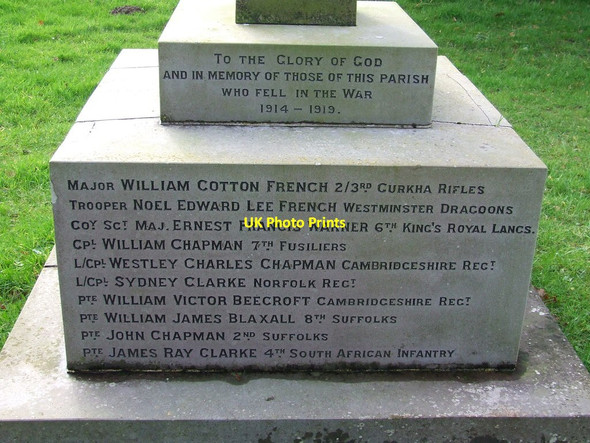 Photo 6"x4" Roll Of Honour Worlingworth c2014 P1
