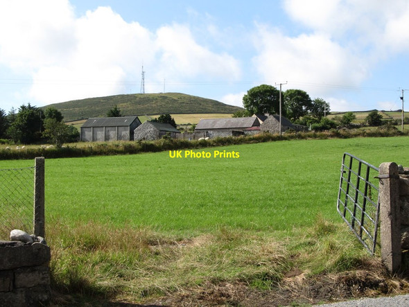 Photo 6"x4" Farm out-buildings in the lee of Aughrim Hill Attical c2013