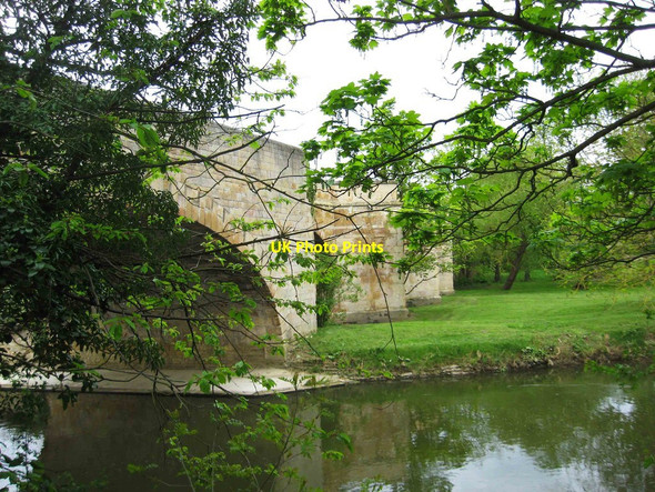 Photo 6"x4" Wansford Bridge and the River Nene, Wansford Wansford\/TL0799 c2012