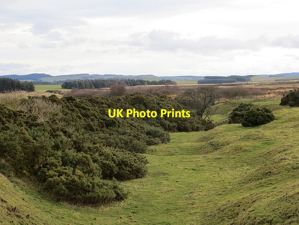 Photo 6"x4" Quarry workings, South Moor Ford Hill\/NT9537 c2014