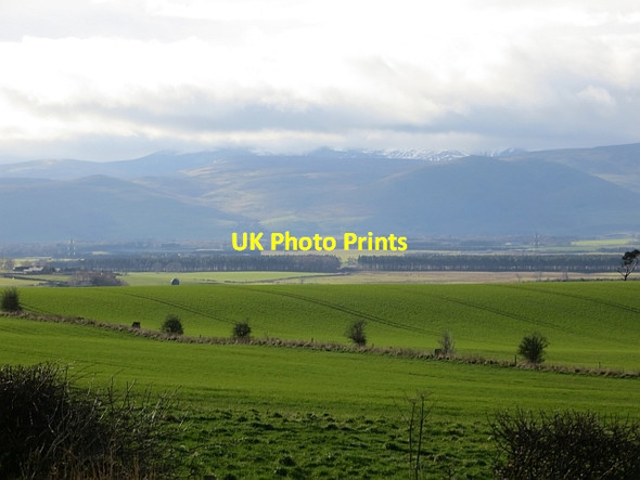 Photo 6"x4" Fields, Fordhill Ford Hill\/NT9537 c2014