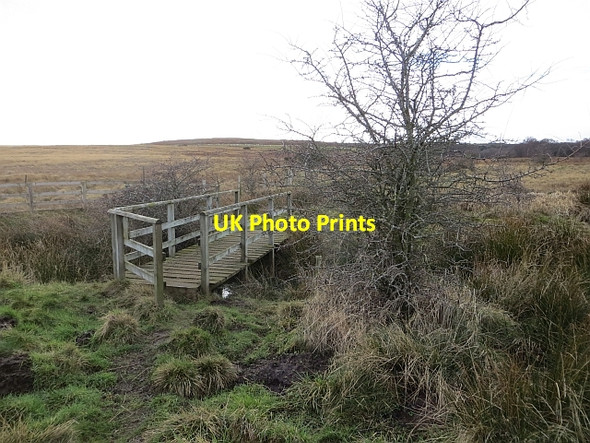 Photo 6"x4" Bridge, Ford Moss Ford Hill\/NT9537 c2014