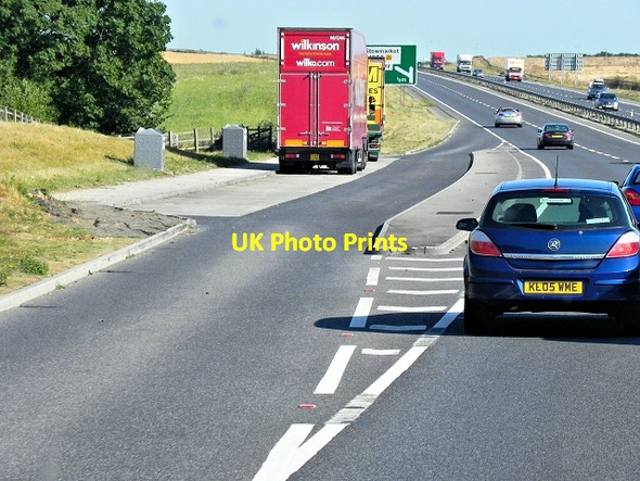 Photo 6"x4" Eastbound A14, Layby near Gallows Fields Haughley c2013