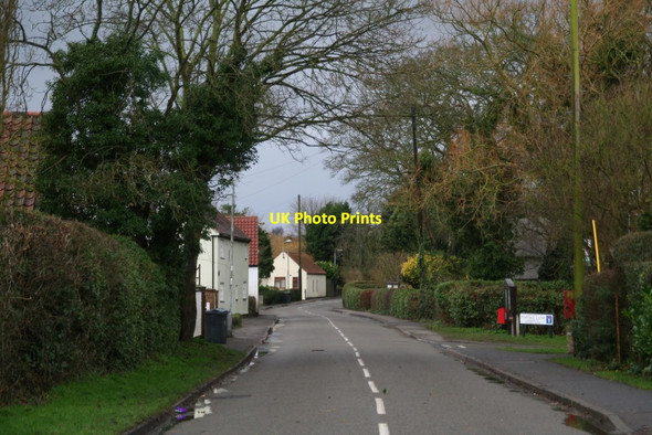 Photo 6"x4" Turn-off to Pinfold Lane Kinoulton c2014