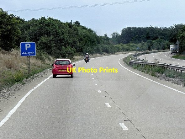 Photo 6"x4" Eastbound A120 near Elmstead Elmstead\/TM0626 c2013