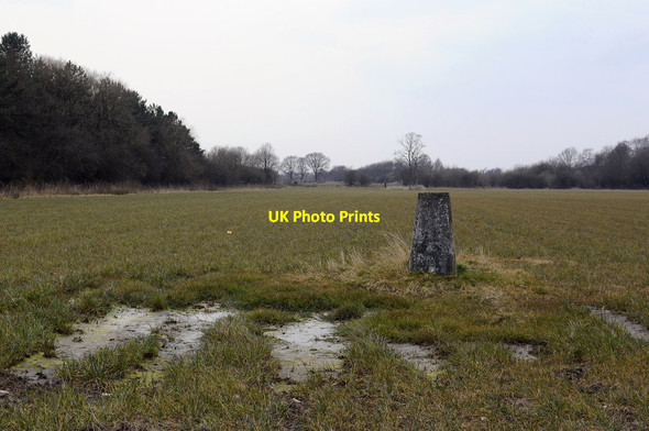 Photo 6"x4" Elvington Ordnance Survey Trig Pillar Elvington\/SE7047 c2013