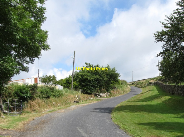 Photo 6"x4" Bends in the Ballymageogh Road near the Mourne Flying Club Airstrip Attical c2013