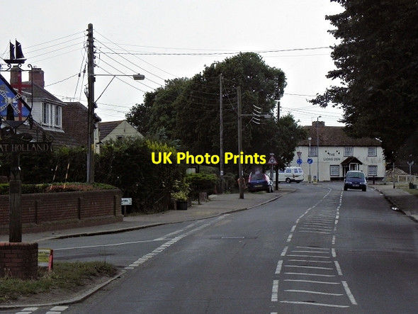 Photo 6"x4" Great Holland, Main Road Frinton-On-Sea c2013