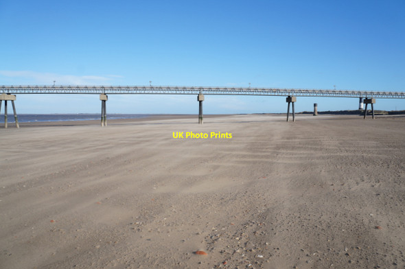 Photo 6"x4" The jetty at Spurn Head, Holderness Humber Pilot Station c2014