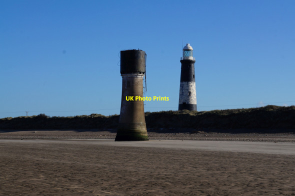 Photo 6"x4" Lighthouses at Spurn Point Greedy Gut c2014