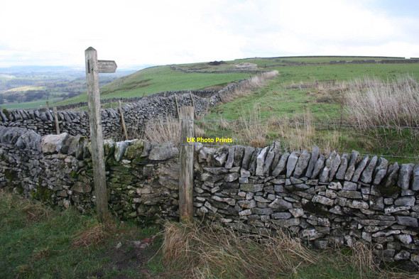 Photo 6"x4" Permitted path to Five Wells Chambered Tomb Chelmorton c2014