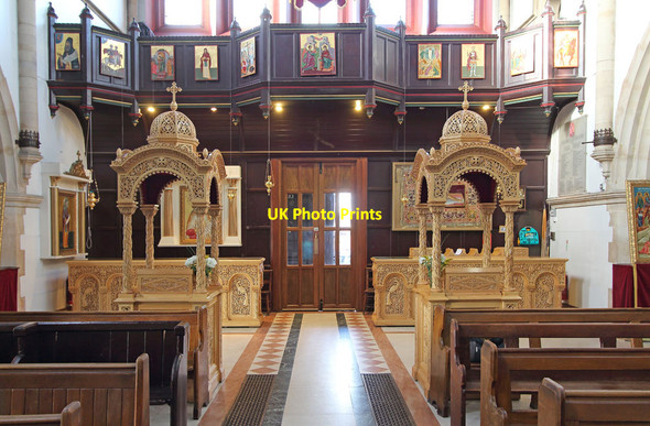Photo 6"x4" St Martin (St Demetrios), Town Road, Edmonton - Gallery Edmonton\/TQ3392 c2014
