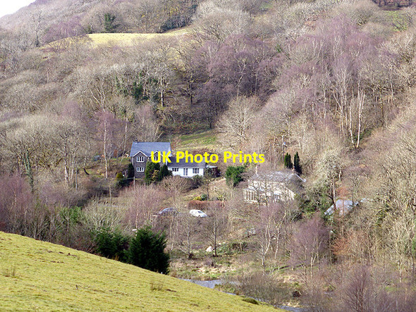 Photo 6"x4" Cottages in Cwm Rheidol Ystumtuen c2014